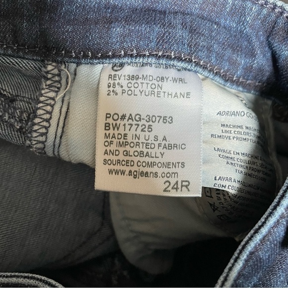 Adriano Goldschmied Blue 8 Years Whistler Super Skinny Legging Distress Jean 24 - Picture 10 of 12